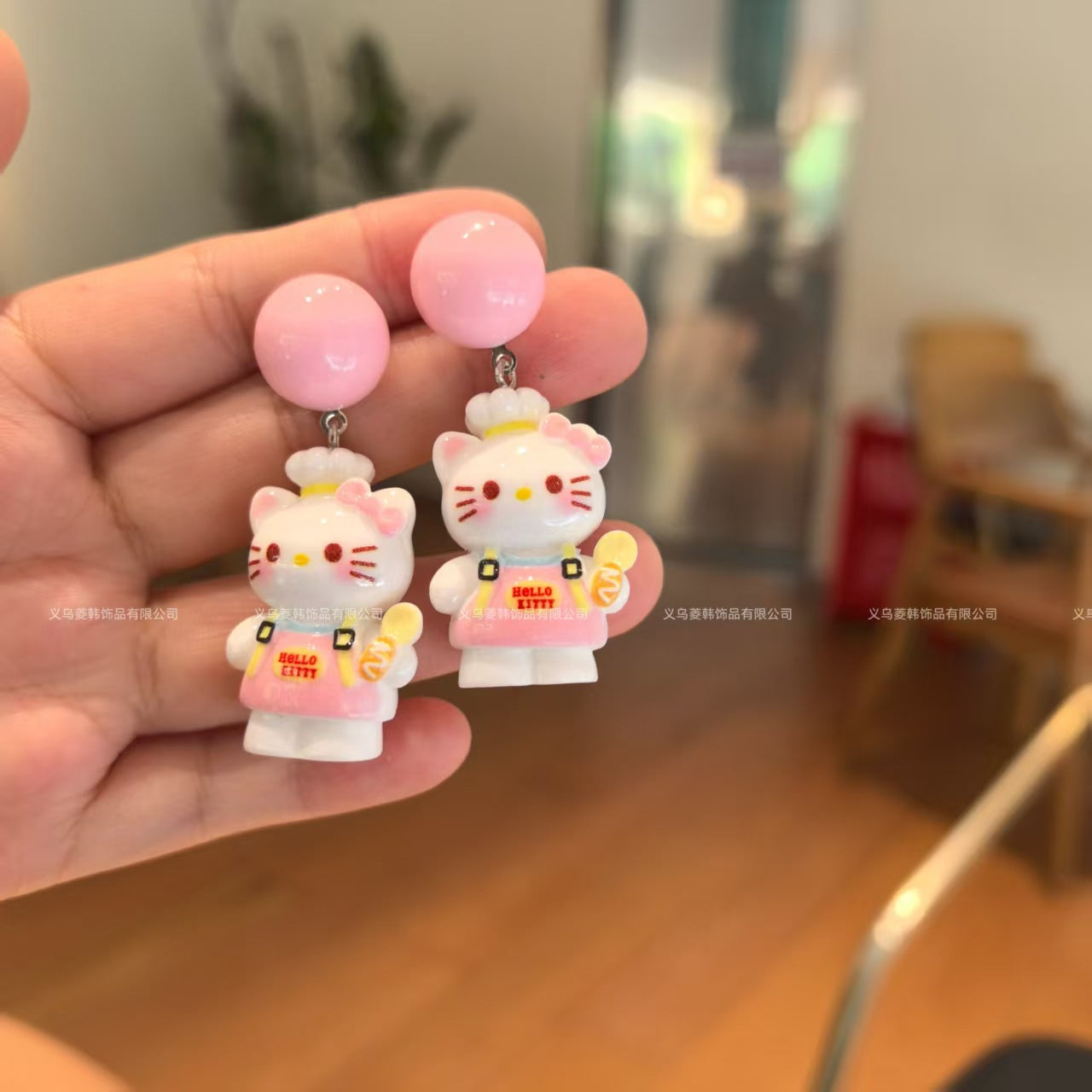 Wholesale Handmade 925 silver needle summer cartoon earrings small fresh earrings sweet